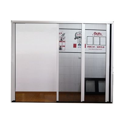Retractible style ouvert personnalisé triple moustiquaires écran coulissant Porte et fenêtre