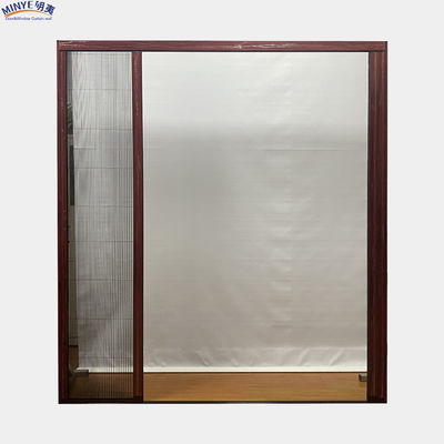 Porte à écran pliable à moustique à treillis en aluminium vert pour un design moderne