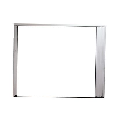 Ventilateur en fibre de verre en aluminium anti-poussière à moustiquaires plissées pour la fonction de protection de l'environnement de la porte