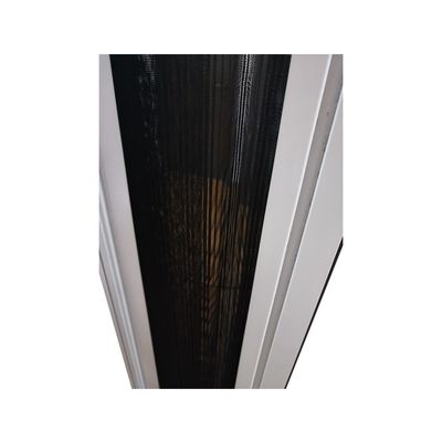 Ventilateur en fibre de verre en aluminium anti-poussière à moustiquaires plissées pour la fonction de protection de l'environnement de la porte