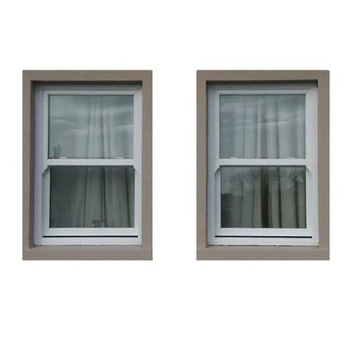 2Épaisseur de profil de 0,0 mm à 2,5 mm fenêtre coulissante verticale en PVC pour installation en cour
