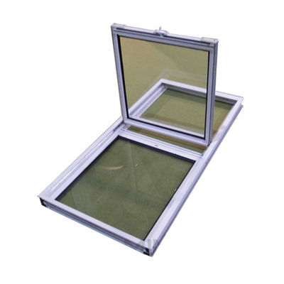 Écran pliant de conception moderne en UPVC fenêtre coulissante vers le haut et vers le bas avec verre trempé