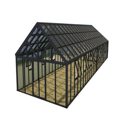 Résistant à l'eau Conception européenne Panneaux solaires en verre d'aluminium Serre pour le jardin de l'hôtel