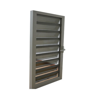 Affordable Aluminium étanche au vol Jalousie Vitre volet
