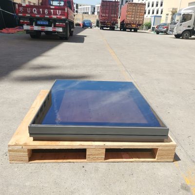 Finition lisse du toit du balcon fenêtre de toit pour le profil en alliage d'aluminium de style moderne