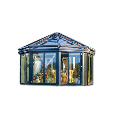 Résistant à l'eau Conception européenne Panneaux solaires en verre d'aluminium Serre pour le jardin de l'hôtel