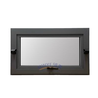 Hardware Aluminium fenêtre suspendue pivotante horizontalement accrochée au centre pour les marchés nationaux