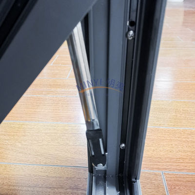 Hardware Aluminium fenêtre suspendue pivotante horizontalement accrochée au centre pour les marchés nationaux