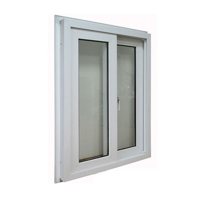 Position commerciale Des couleurs personnalisées Fenêtre coulissante en UPVC avec système de masse en fibre de verre