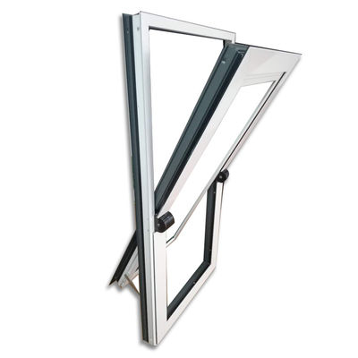 Bonne étanchéité Des couleurs personnalisées en aluminium centre pivotant fenêtres suspendues avec un design moderne