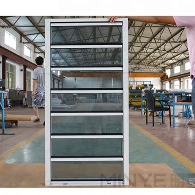Affordable Aluminium étanche au vol Jalousie Vitre volet