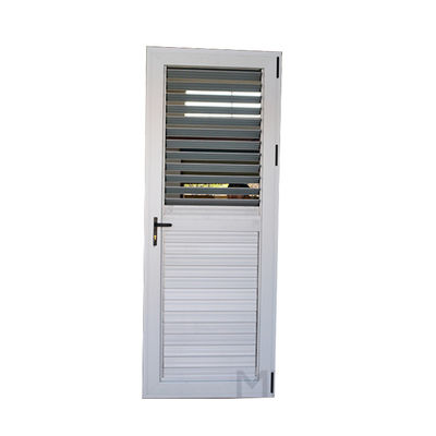 Porte à louve en verre de couleur personnalisée pour les espaces intérieurs et extérieurs contemporains