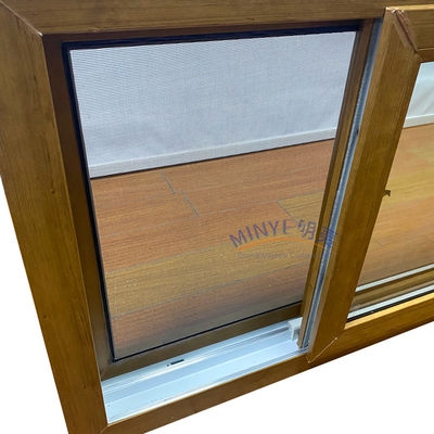 Fenêtres coulissantes en UPVC personnalisables avec motif d'ouverture horizontale et sélection de couleur
