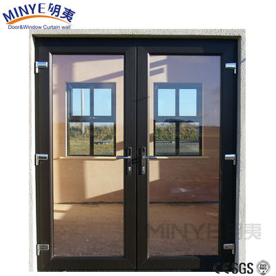Allemagne Porte de porte australienne standard double vitrage Grandes fenêtres et portes pliantes