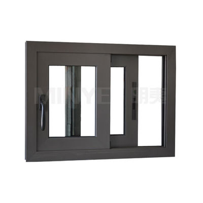 Fenêtre coulissante en profilé en PVC de style salle de bain avec écran à mouche et matériel allemand