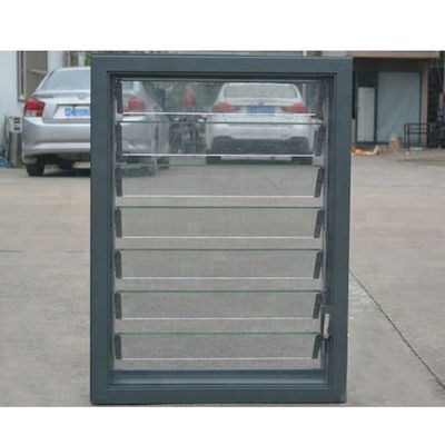 Rideaux en verre horizontaux extérieurs avec taille personnalisée et performances durables