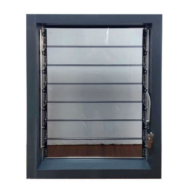Rideaux en verre horizontaux extérieurs avec taille personnalisée et performances durables