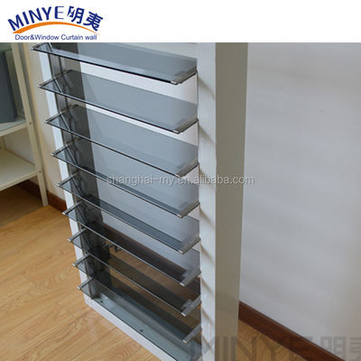 Ventilateur à lames en alliage d'aluminium décoratif pour les mesures de sécurité