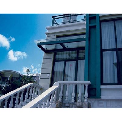 Murs de rideaux en verre structuraux de façade ventilée en aluminium pour la conception personnalisée de villas