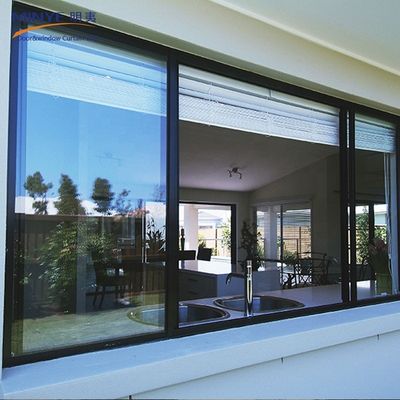 Murs de rideaux en verre structuraux de façade ventilée en aluminium pour la conception personnalisée de villas