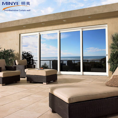 Taille personnalisée Polymère double vitrage PVC / UPVC portes pour la cuisine avant