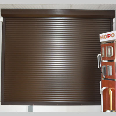 Ouvre-porte en aluminium enroulé certifié CE avec fonction étanche et moteur inclus