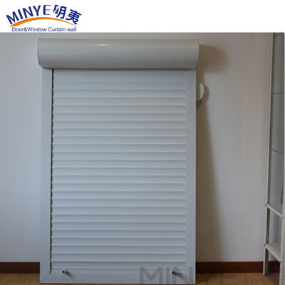 Fermetures de volets pliants extérieurs pour portes de garage à rouleaux en aluminium industriel