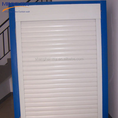 Fermetures de volets pliants extérieurs pour portes de garage à rouleaux en aluminium industriel