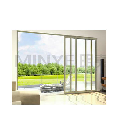 Porte coulissante en PVC en verre unique pour l'isolation acoustique et la résistance au vent aux Philippines