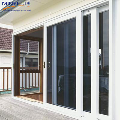 Porte de fenêtre américaine en UPVC/PVC La combinaison parfaite de beauté et de durabilité