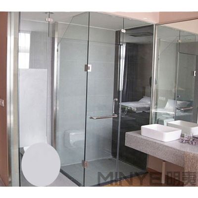 Porte de douche en acier inoxydable à vitre résistante aux explosions