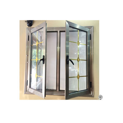 Vitre de tempérage type aluminium Bi vitre pliante pour la décoration de la maison