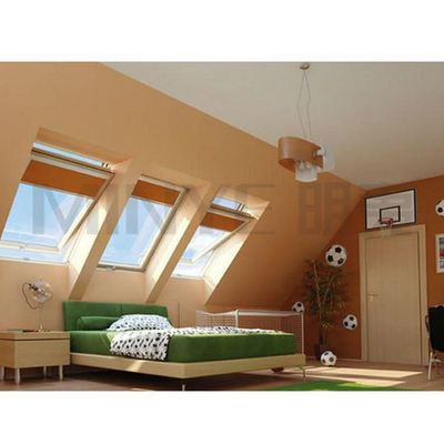 Fenêtre de toit en verre d'aluminium personnalisé avec lucarne clignotante épaisseur de profil 2,5 mm/3,0 mm