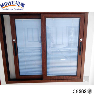 Fenêtre coulissante en aluminium pour la sécurité de la maison