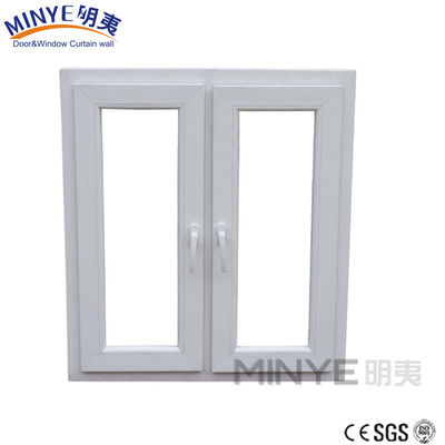 Modèle d'ouverture horizontale Cadre de fenêtre en PVC de style européen Épaisseur 2,5 mm