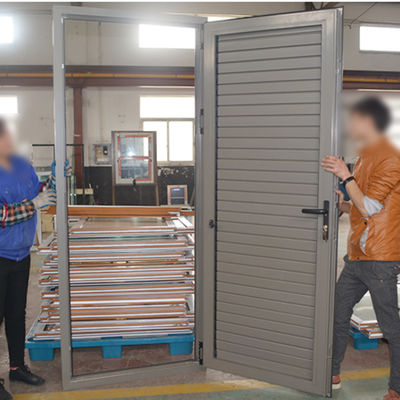 Ventilation améliorée Fermeture de porte en alliage d'aluminium avec réglage manuel ou électrique