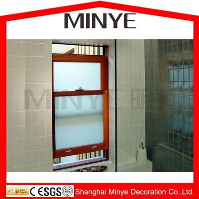 1Épaisseur de profil.4 mm Arc Top Design Salle de bains Verticale Fenêtre coulissante en aluminium OEM