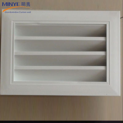 Motifs d'ouverture horizontale Cadre d'aluminium Volets de conception ronde pour les volets circulaires