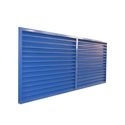 Cadre en aluminium 6063-T5 Fermeture de plantation fixe pour les louves de beauté et de sécurité
