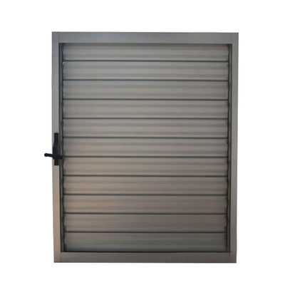 Cadre en aluminium 6063-T5 Fermeture de plantation fixe pour les louves de beauté et de sécurité
