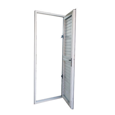 Matériau principal PVC couleur blanche porte à douille en PVC/pvc avec porte unique en planches fixes