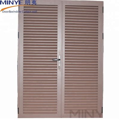 Des portes en aluminium à carénage de conception avec taille de louve personnalisée et finition en poudre