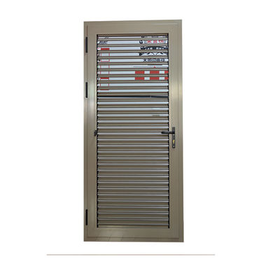 Porte à louve commerciale de profilé en aluminium CE avec surface finie et dalles en aluminium