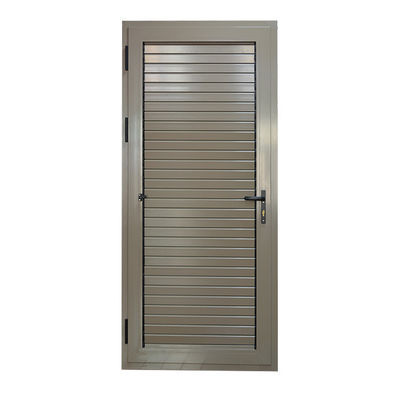 Porte à louve commerciale de profilé en aluminium CE avec surface finie et dalles en aluminium