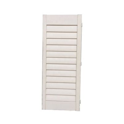 Modèle d'ouverture horizontale France Volets en PVC/Louver Plantation Style de conception moderne