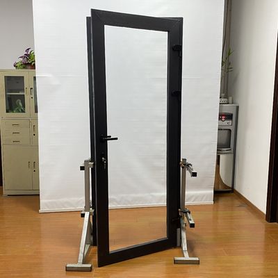 Portes à carreaux en PVC en verre laminé à haute durabilité pour l'extérieur et l'intérieur