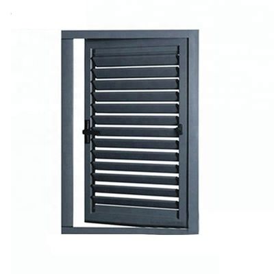 Taille personnalisée Rideaux et volets de plantation à l'intérieur Manches de profilé de fenêtre en aluminium