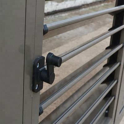Taille personnalisée Rideaux et volets de plantation à l'intérieur Manches de profilé de fenêtre en aluminium