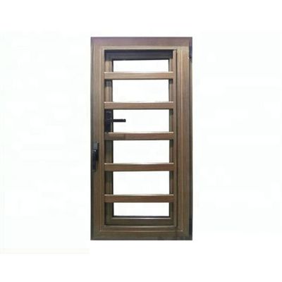 Taille personnalisée Rideaux et volets de plantation à l'intérieur Manches de profilé de fenêtre en aluminium