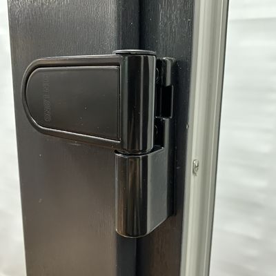 Portes à carreaux en PVC en verre laminé à haute durabilité pour l'extérieur et l'intérieur